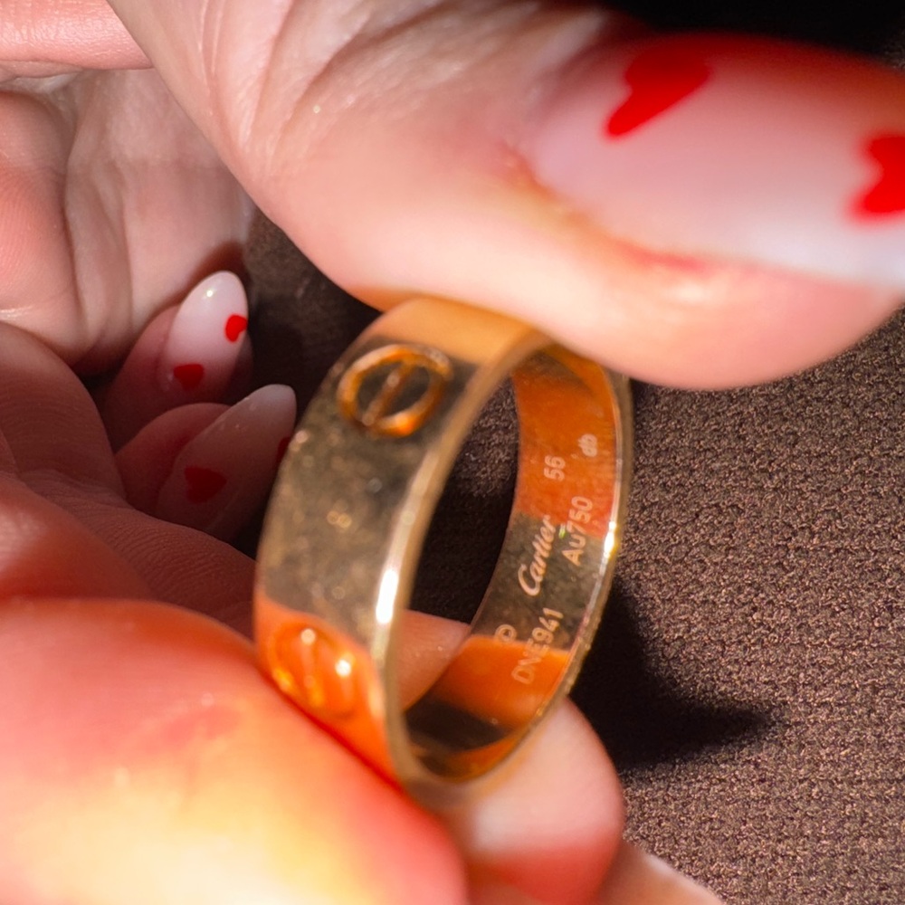 Cartier Classic Rose Gold Love Ring - Picture 4 of 8
